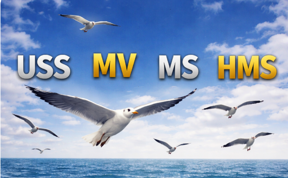 Ý nghĩa của “tiền tố” trong tên tàu